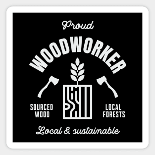 Proud Woodworker Magnet